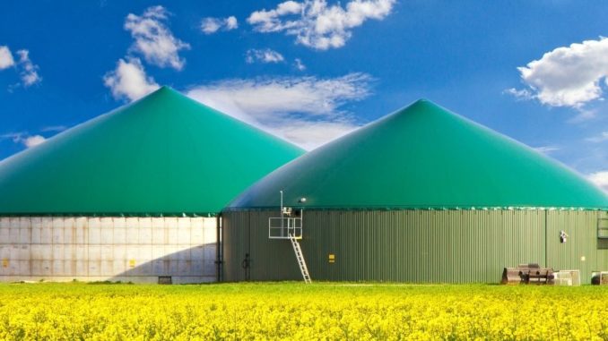 Umweltschutz mit Biogas
